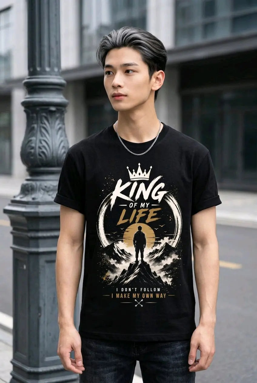 King of My Life T-Shirt TeeStation