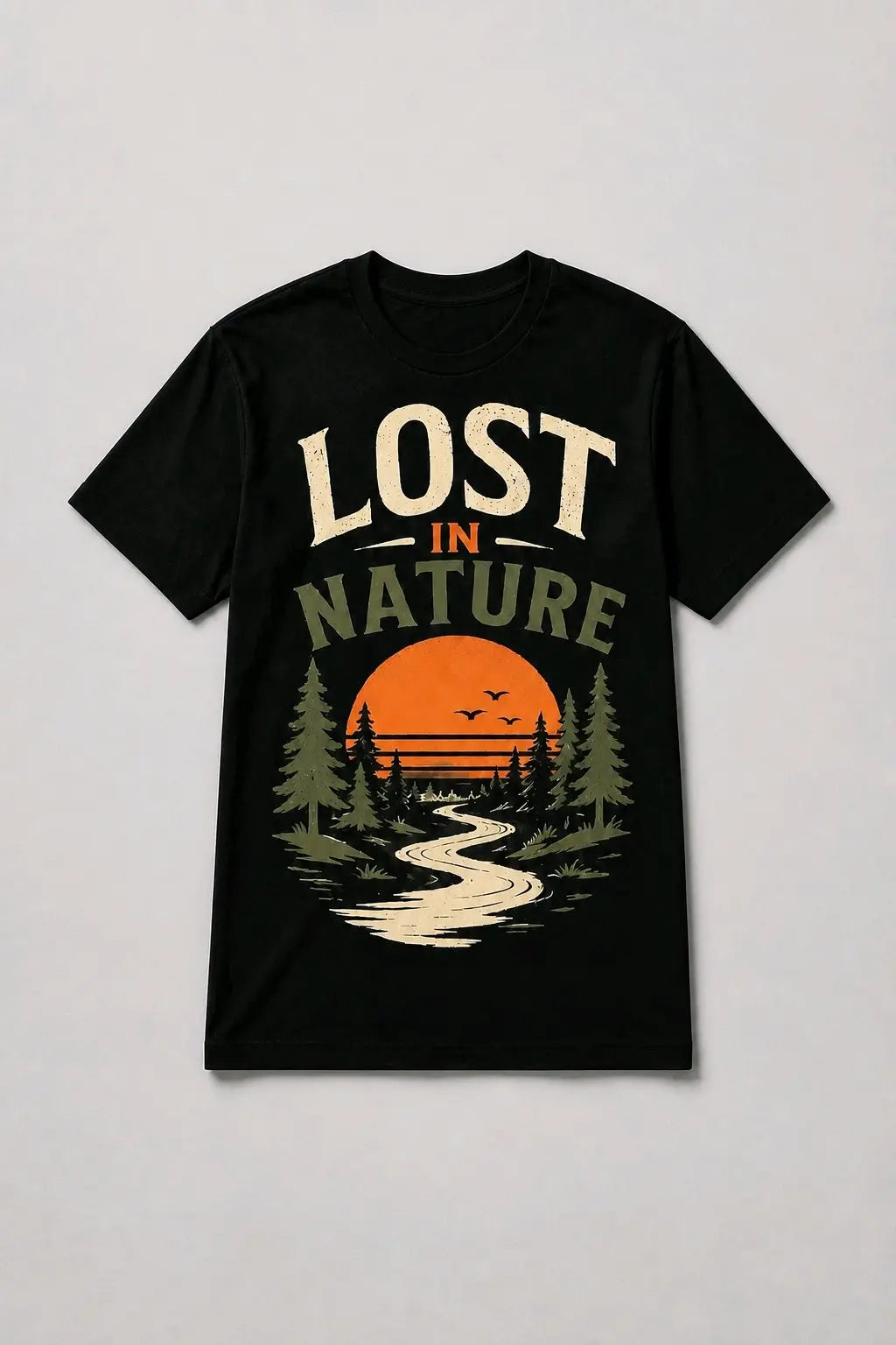 Lost in Nature T-Shirt TeeStation