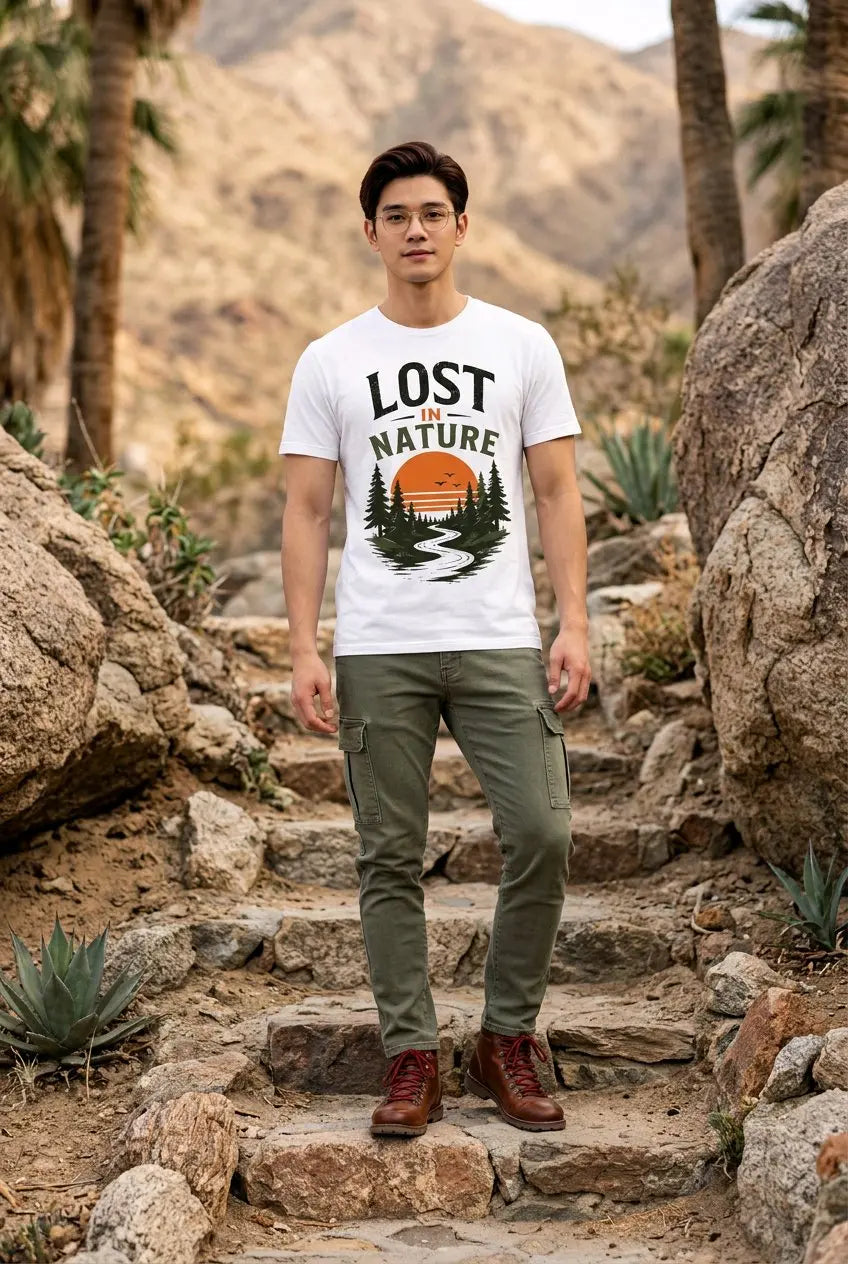 Lost in Nature T-Shirt TeeStation