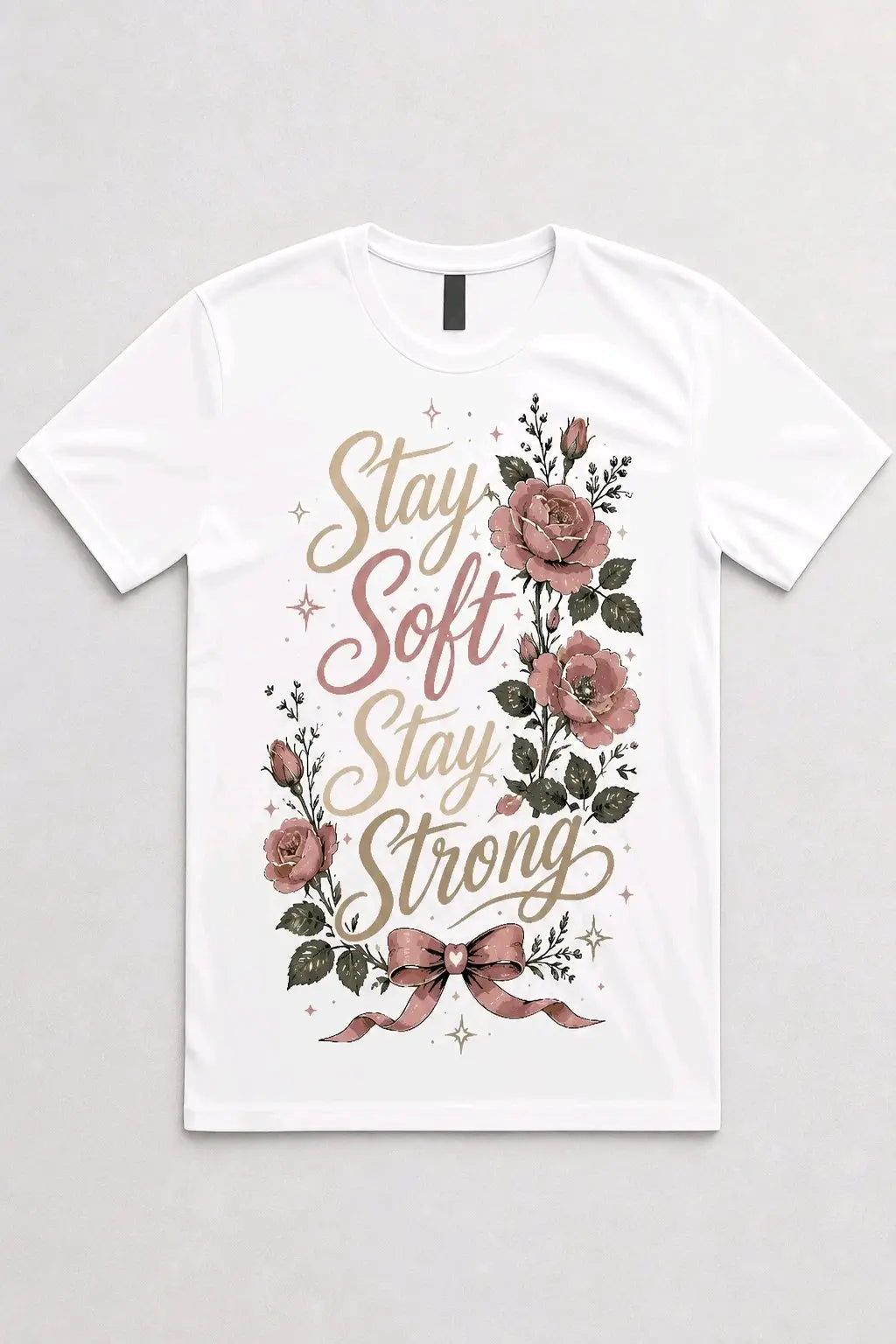 Stay Soft Stay Strong T-Shirt TeeStation