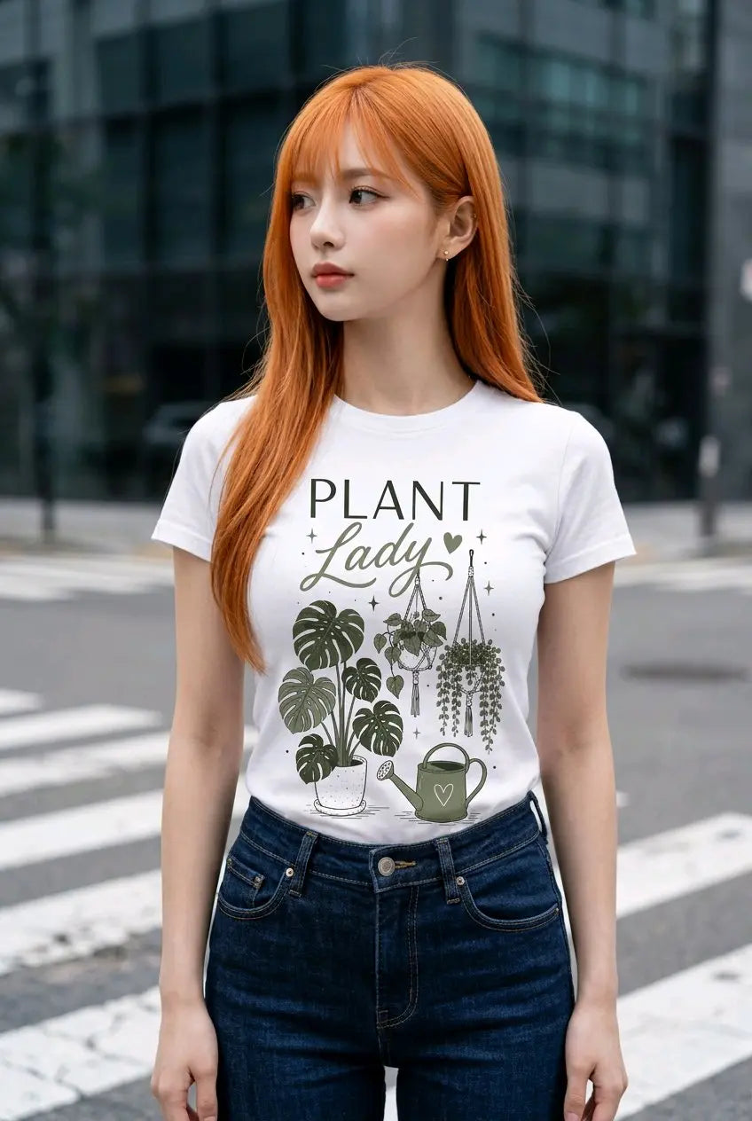 Plant Lady T-Shirt TeeStation