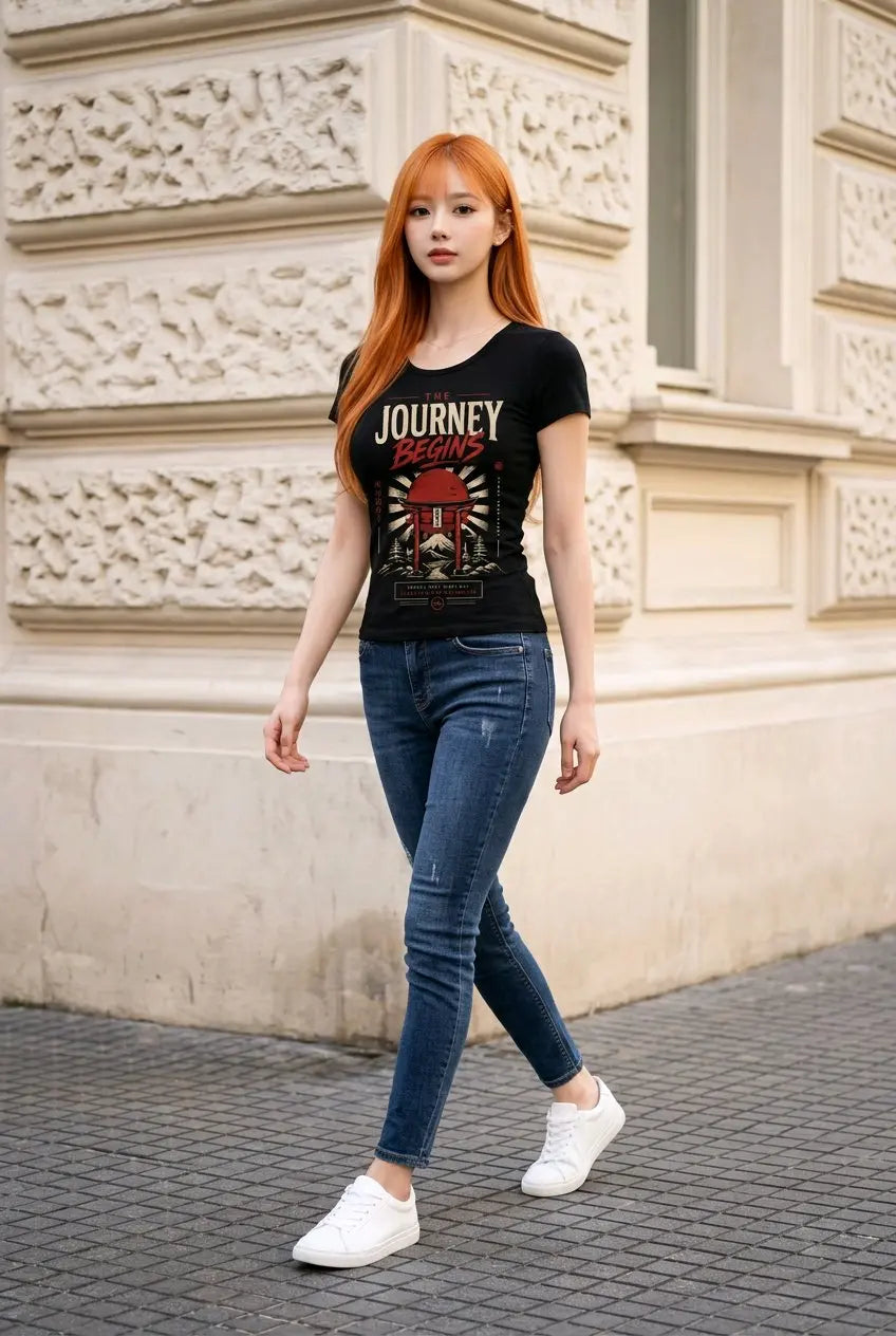The Journey Begin Graphic Journey T-Shirt
