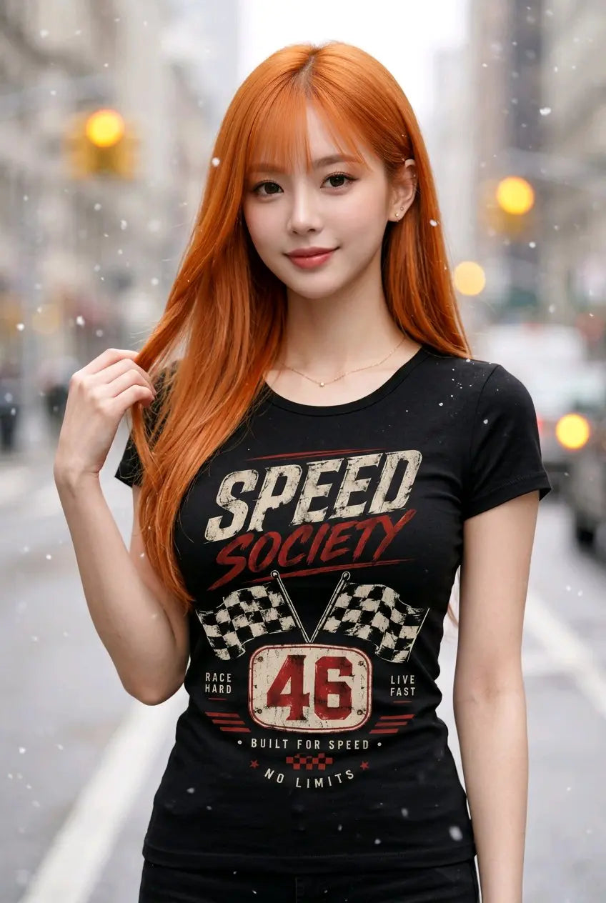Speed Society 賽車運動 T 恤