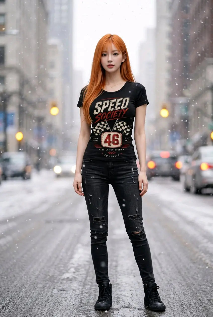 Speed Society 賽車運動 T 恤