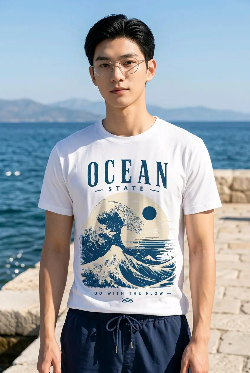 海洋之州 T 恤