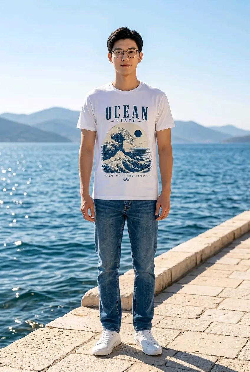 海洋之州 T 恤