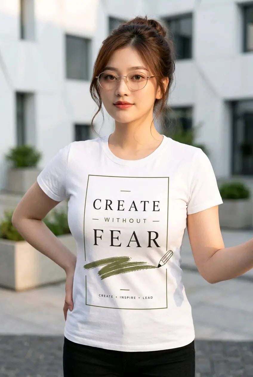 無所畏懼 無懼圖案 T 恤